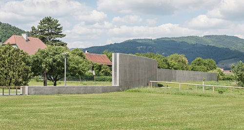 Hochwasserschutz in Rossatzbach, Foto: Hertha Hurnaus