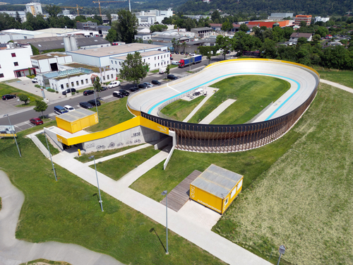 hello yellow Velodrom, Foto: Schachermayer GmbH